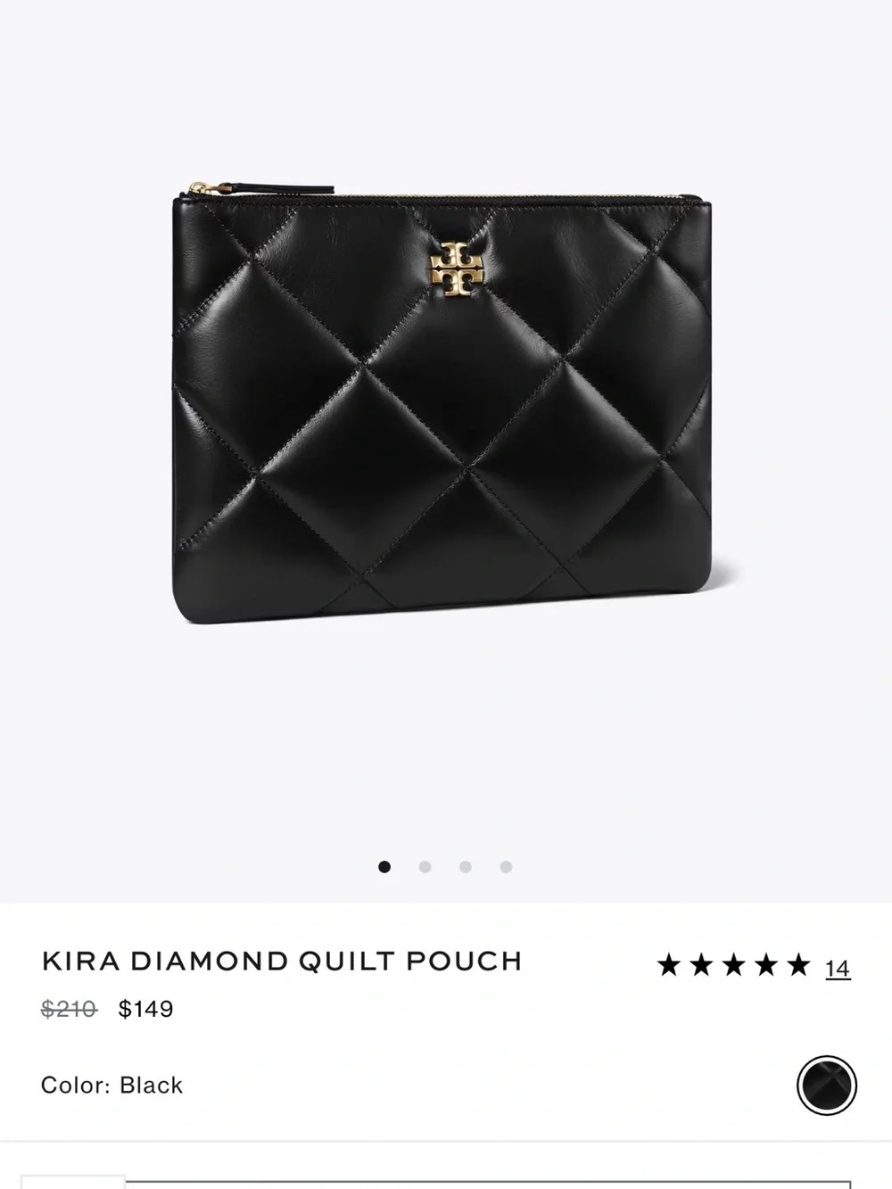 Tory Burch Diamond Kira Pouch